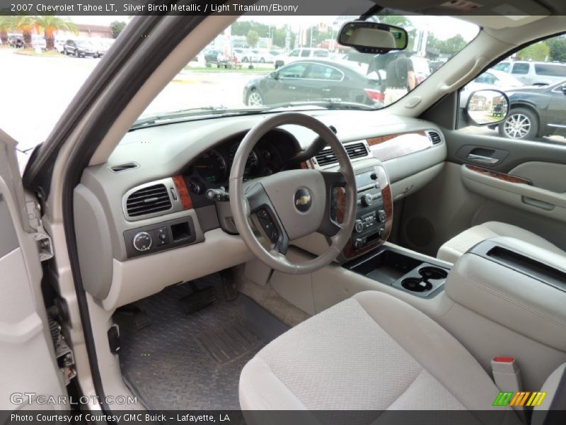 Silver Birch Metallic / Light Titanium/Ebony 2007 Chevrolet Tahoe LT