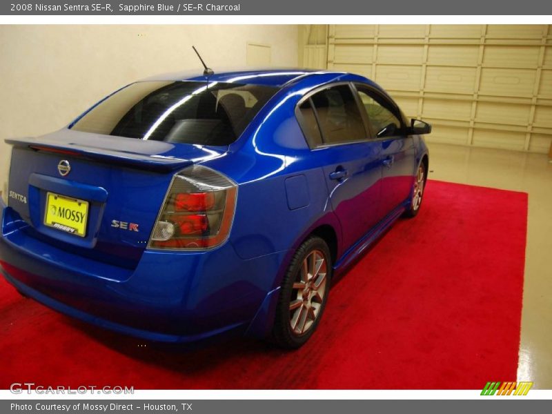 Sapphire Blue / SE-R Charcoal 2008 Nissan Sentra SE-R