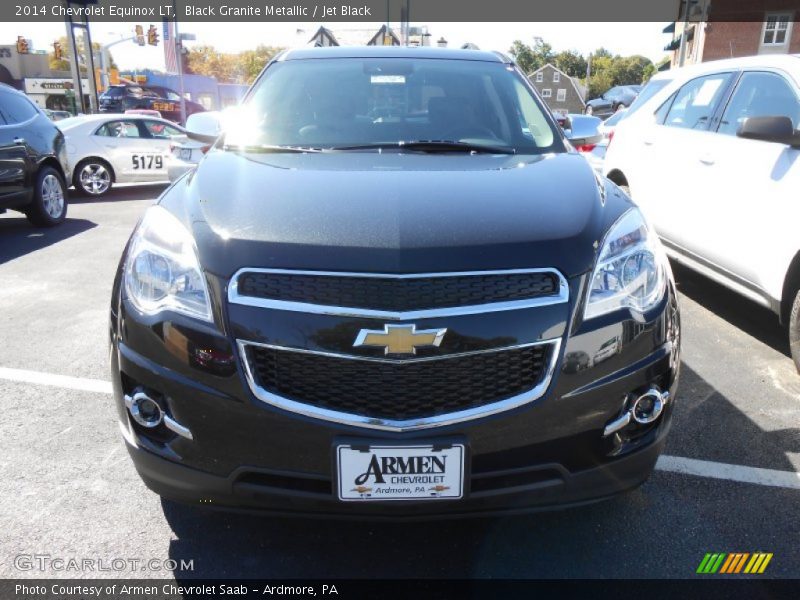Black Granite Metallic / Jet Black 2014 Chevrolet Equinox LT