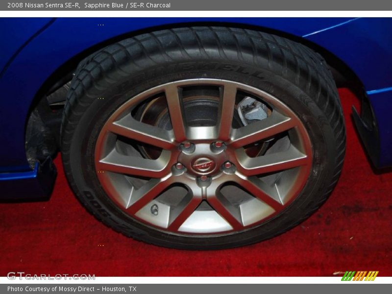 Sapphire Blue / SE-R Charcoal 2008 Nissan Sentra SE-R