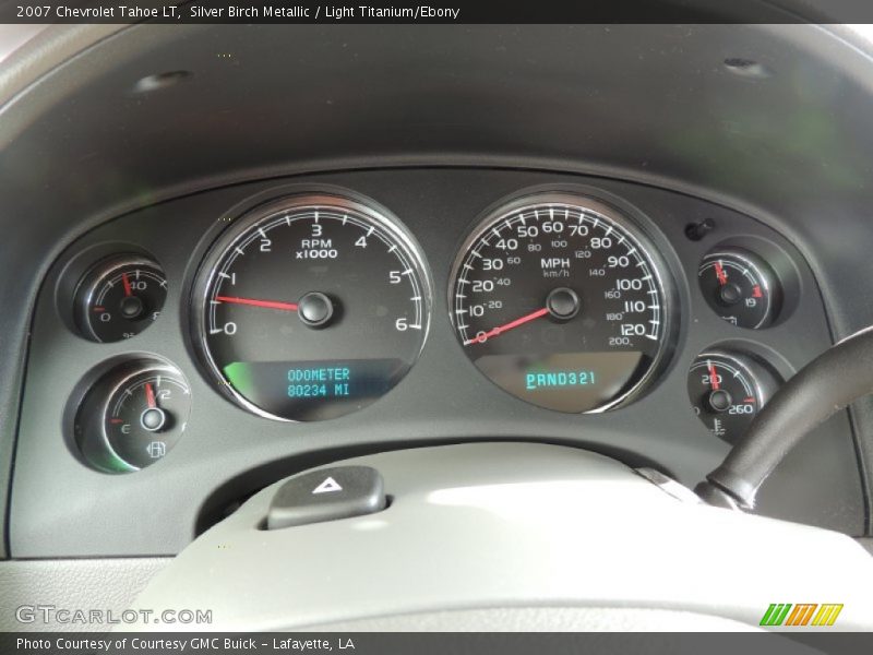Silver Birch Metallic / Light Titanium/Ebony 2007 Chevrolet Tahoe LT