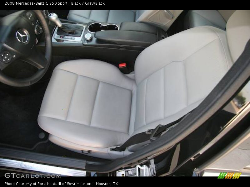 Black / Grey/Black 2008 Mercedes-Benz C 350 Sport
