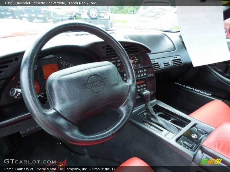 Torch Red / Red 1995 Chevrolet Corvette Convertible