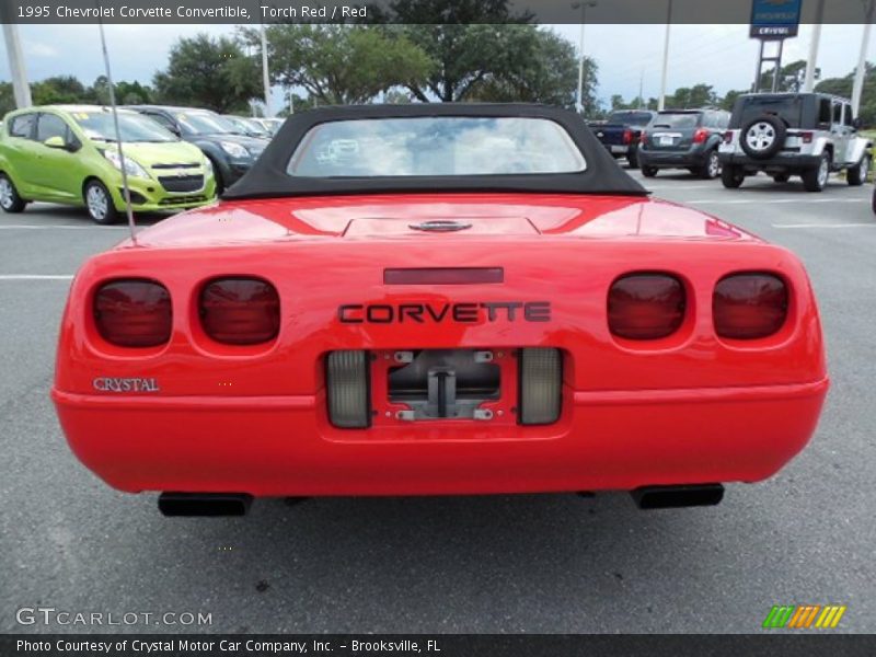 Torch Red / Red 1995 Chevrolet Corvette Convertible