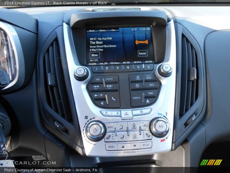 Black Granite Metallic / Jet Black 2014 Chevrolet Equinox LT