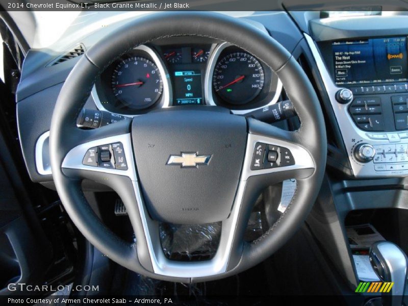 Black Granite Metallic / Jet Black 2014 Chevrolet Equinox LT