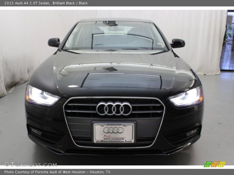 Brilliant Black / Black 2013 Audi A4 2.0T Sedan