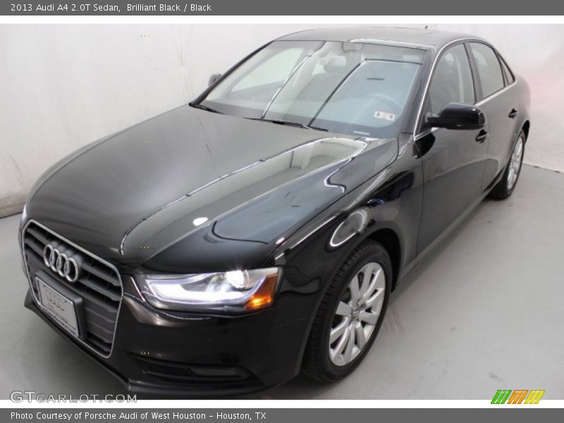 Brilliant Black / Black 2013 Audi A4 2.0T Sedan