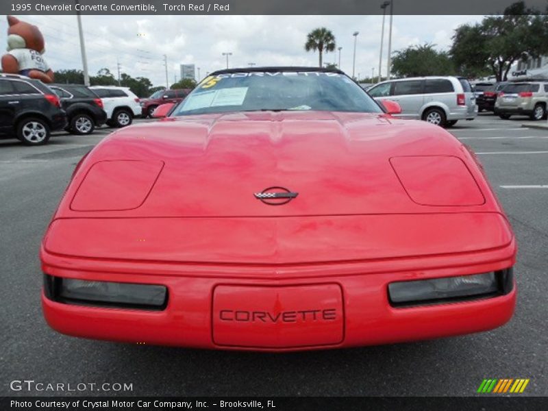  1995 Corvette Convertible Torch Red