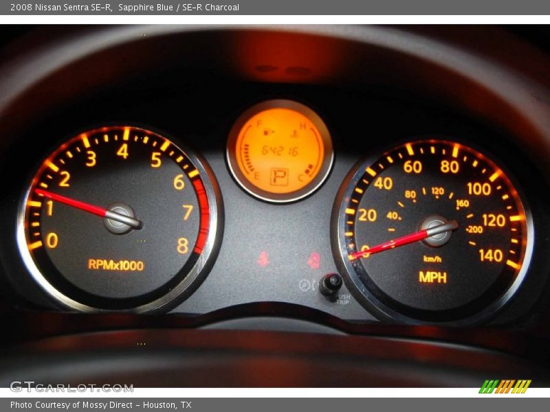 Sapphire Blue / SE-R Charcoal 2008 Nissan Sentra SE-R