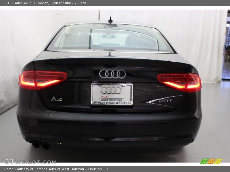 Brilliant Black / Black 2013 Audi A4 2.0T Sedan