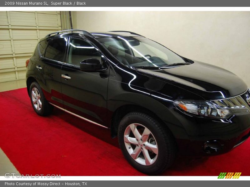Super Black / Black 2009 Nissan Murano SL