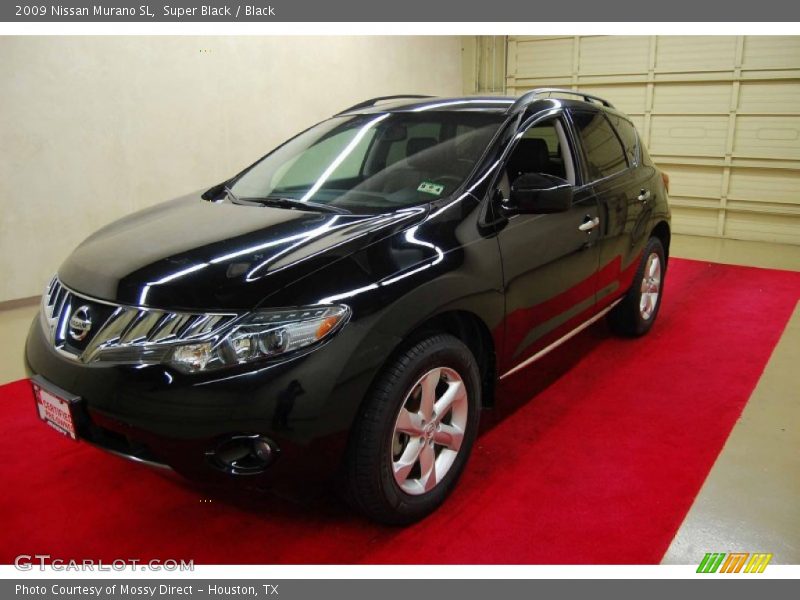 Super Black / Black 2009 Nissan Murano SL