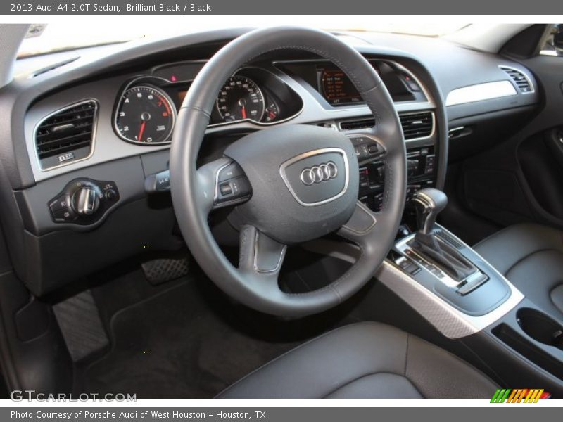 Brilliant Black / Black 2013 Audi A4 2.0T Sedan