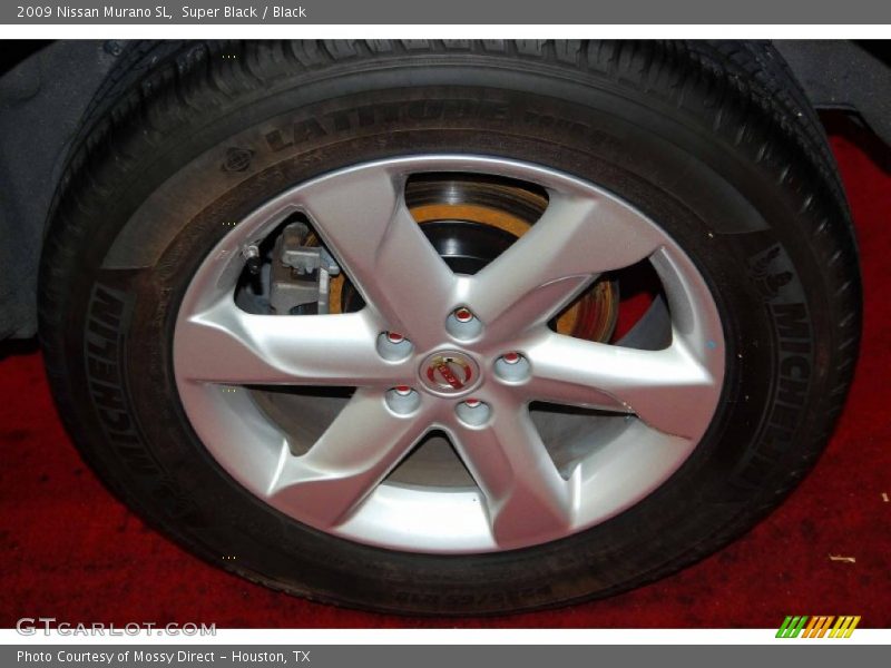 Super Black / Black 2009 Nissan Murano SL