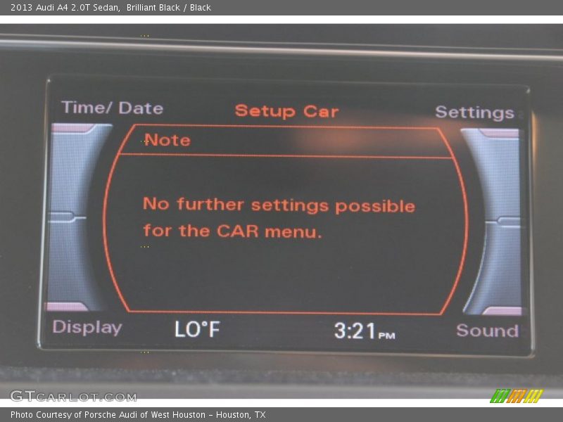 Brilliant Black / Black 2013 Audi A4 2.0T Sedan