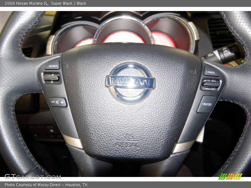 Super Black / Black 2009 Nissan Murano SL
