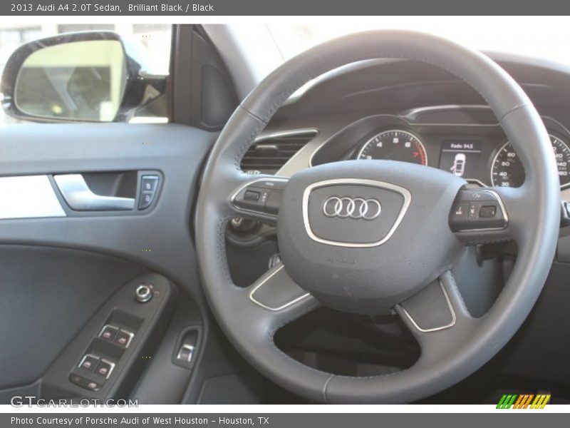 Brilliant Black / Black 2013 Audi A4 2.0T Sedan