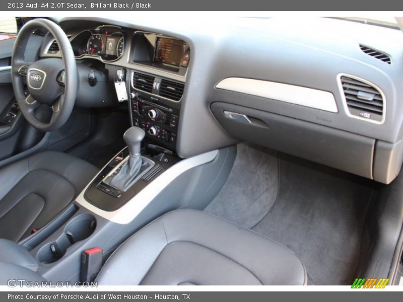 Brilliant Black / Black 2013 Audi A4 2.0T Sedan