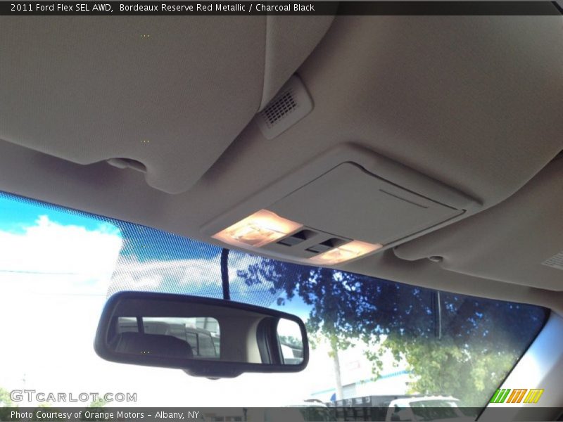 Bordeaux Reserve Red Metallic / Charcoal Black 2011 Ford Flex SEL AWD