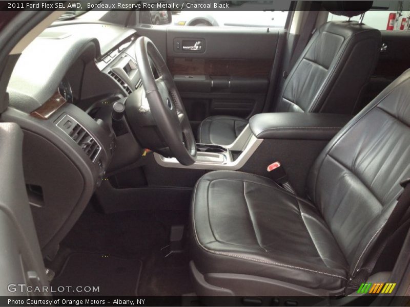 Bordeaux Reserve Red Metallic / Charcoal Black 2011 Ford Flex SEL AWD