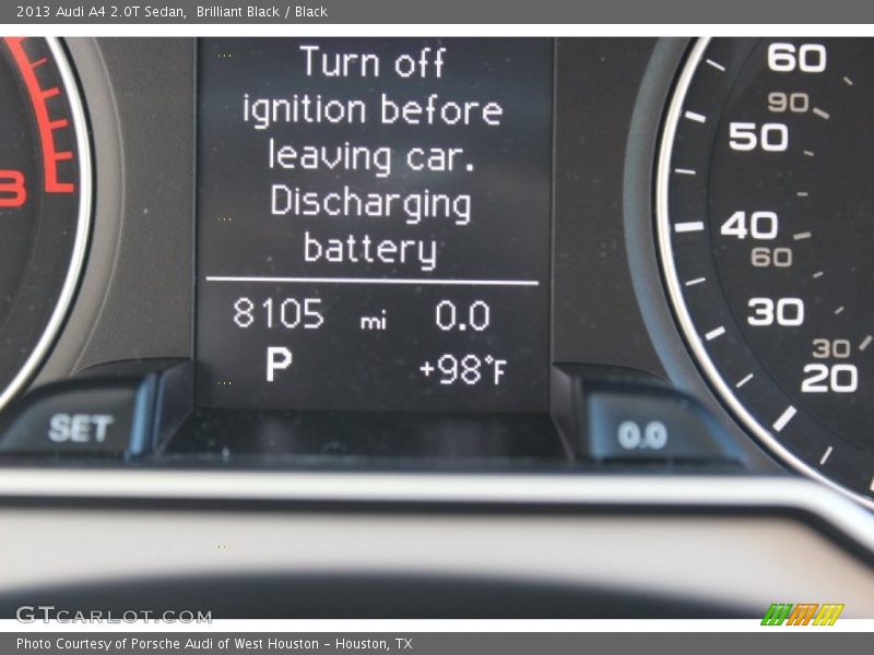 Brilliant Black / Black 2013 Audi A4 2.0T Sedan