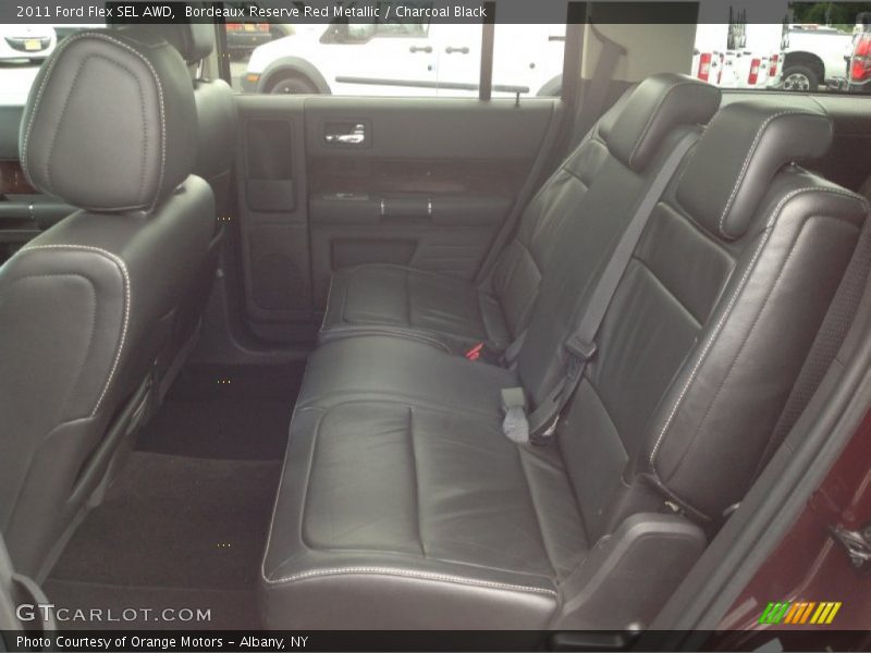 Bordeaux Reserve Red Metallic / Charcoal Black 2011 Ford Flex SEL AWD