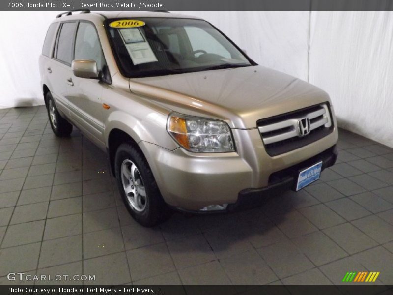 Desert Rock Metallic / Saddle 2006 Honda Pilot EX-L