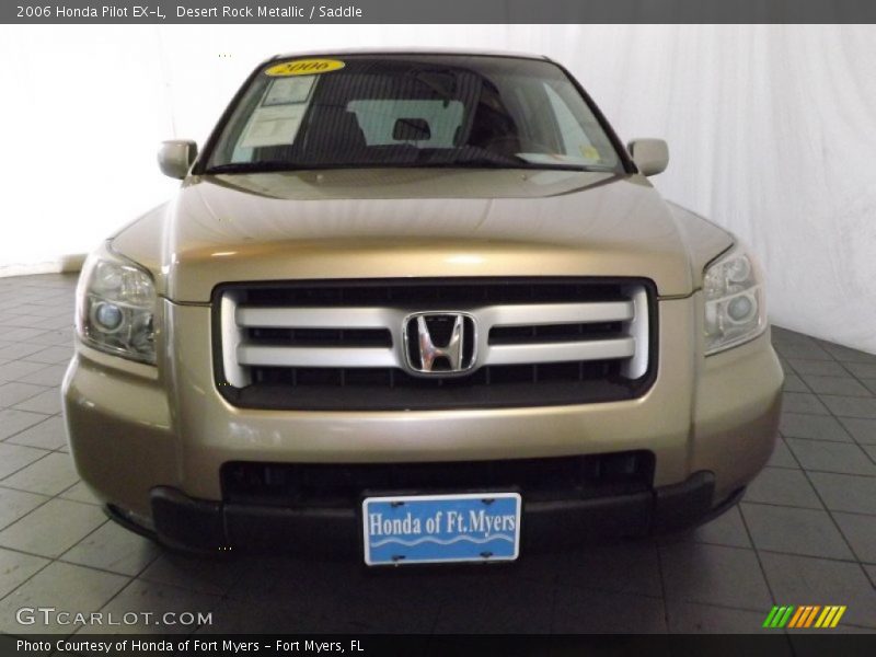 Desert Rock Metallic / Saddle 2006 Honda Pilot EX-L