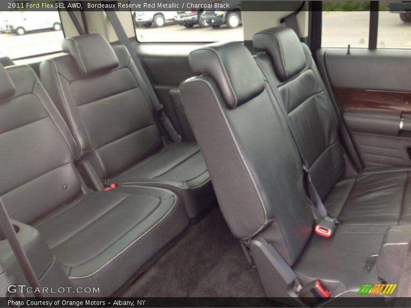 Bordeaux Reserve Red Metallic / Charcoal Black 2011 Ford Flex SEL AWD