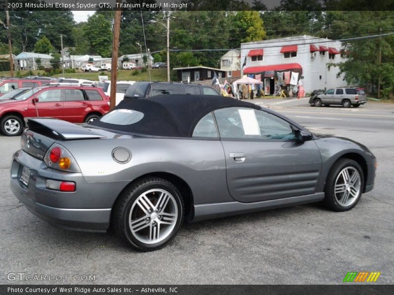 Titanium Pearl / Midnight 2003 Mitsubishi Eclipse Spyder GTS