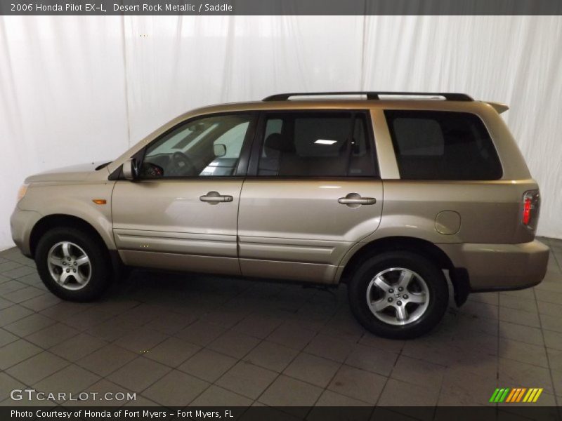 Desert Rock Metallic / Saddle 2006 Honda Pilot EX-L