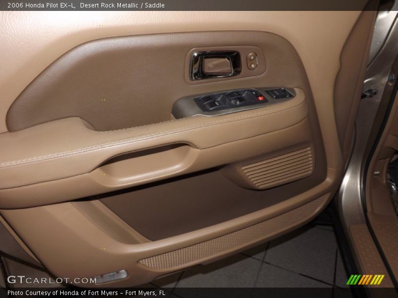 Desert Rock Metallic / Saddle 2006 Honda Pilot EX-L