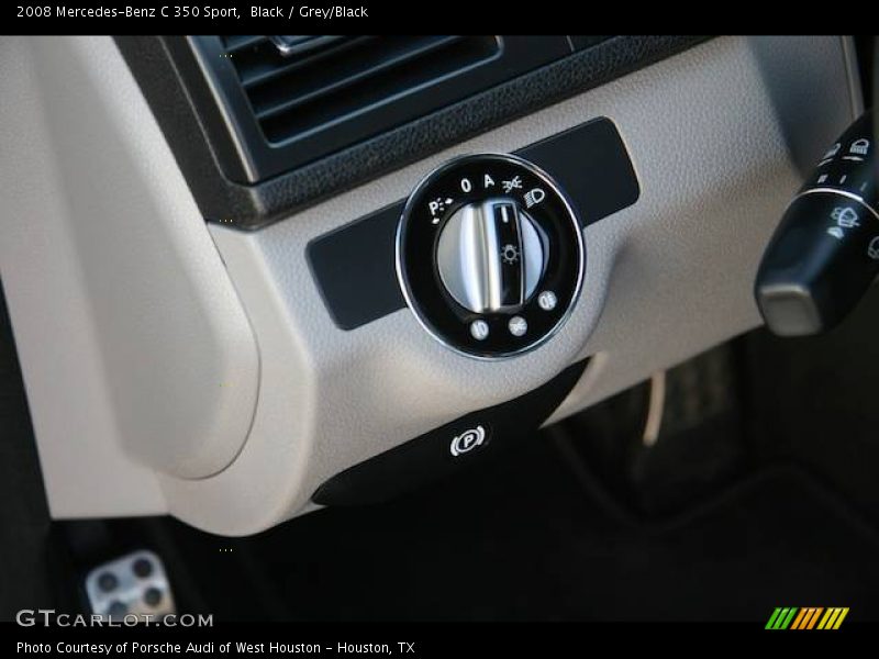 Black / Grey/Black 2008 Mercedes-Benz C 350 Sport