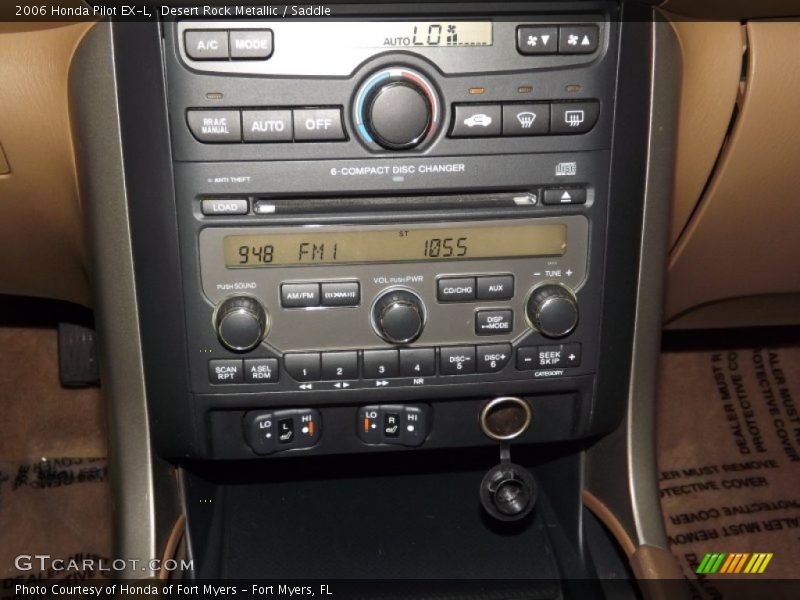 Desert Rock Metallic / Saddle 2006 Honda Pilot EX-L