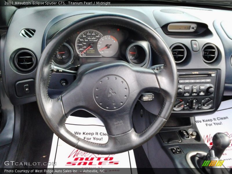  2003 Eclipse Spyder GTS Steering Wheel