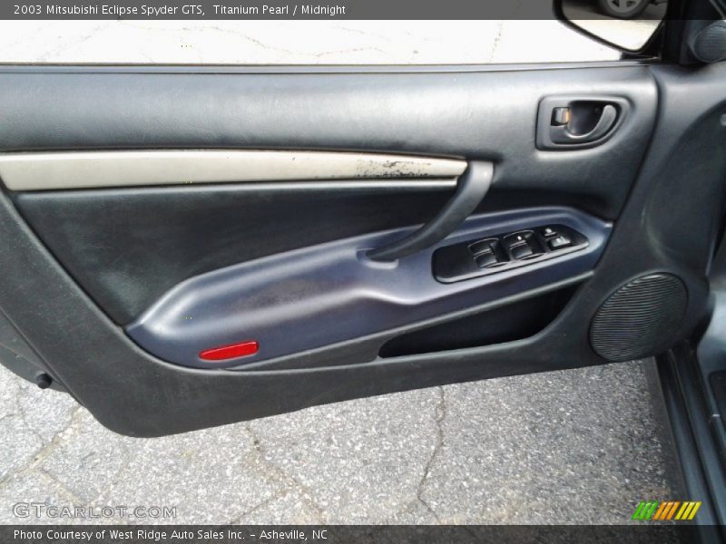 Door Panel of 2003 Eclipse Spyder GTS