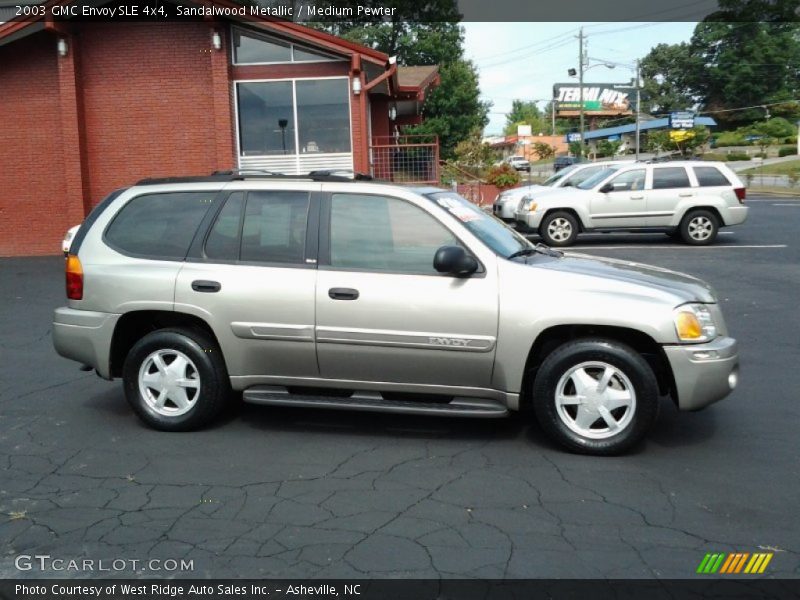  2003 Envoy SLE 4x4 Sandalwood Metallic