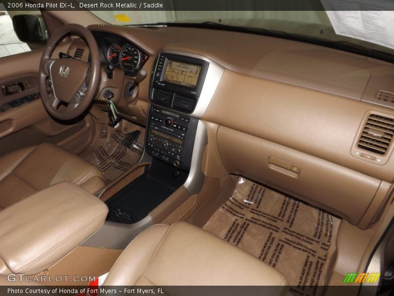 Desert Rock Metallic / Saddle 2006 Honda Pilot EX-L