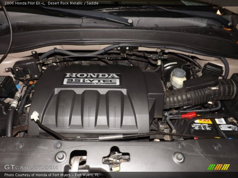 Desert Rock Metallic / Saddle 2006 Honda Pilot EX-L