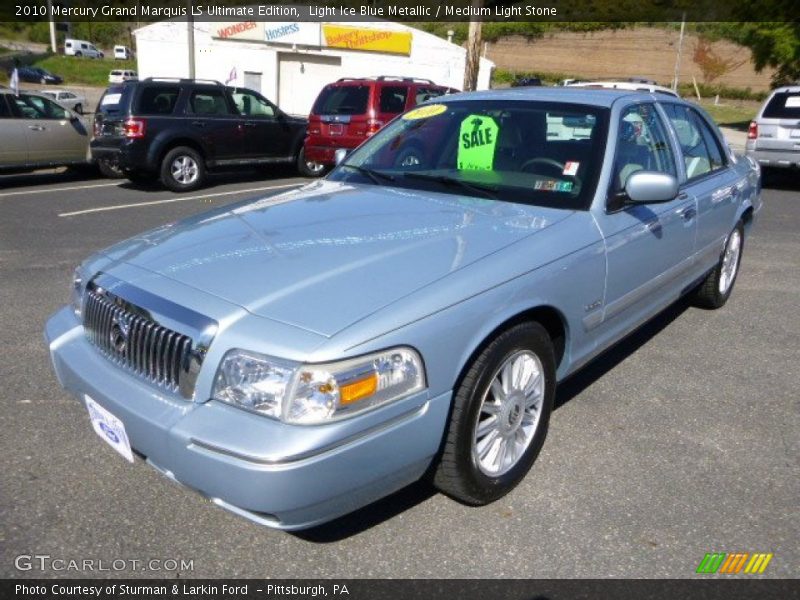 Light Ice Blue Metallic / Medium Light Stone 2010 Mercury Grand Marquis LS Ultimate Edition