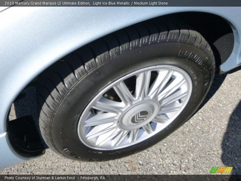 Light Ice Blue Metallic / Medium Light Stone 2010 Mercury Grand Marquis LS Ultimate Edition