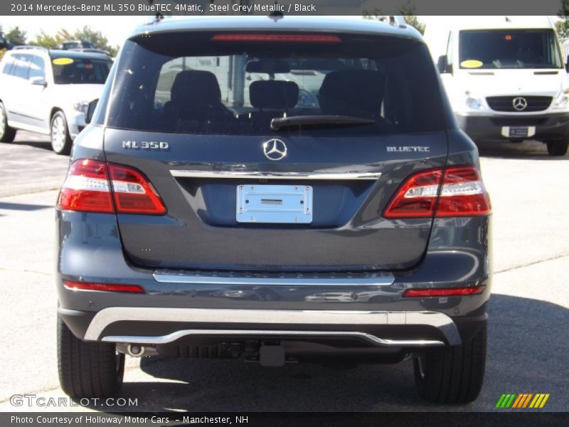 Steel Grey Metallic / Black 2014 Mercedes-Benz ML 350 BlueTEC 4Matic