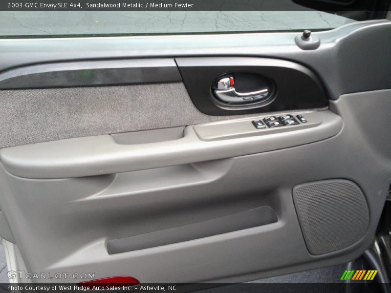 Sandalwood Metallic / Medium Pewter 2003 GMC Envoy SLE 4x4