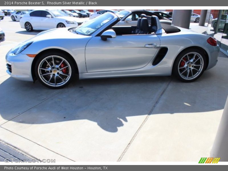  2014 Boxster S Rhodium Silver Metallic