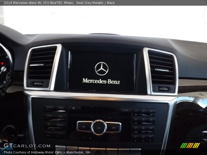 Steel Grey Metallic / Black 2014 Mercedes-Benz ML 350 BlueTEC 4Matic