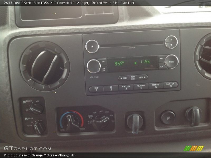 Oxford White / Medium Flint 2013 Ford E Series Van E350 XLT Extended Passenger