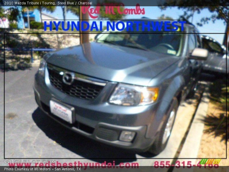 Steel Blue / Charcoal 2010 Mazda Tribute i Touring