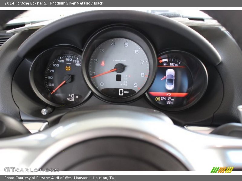  2014 Boxster S S Gauges