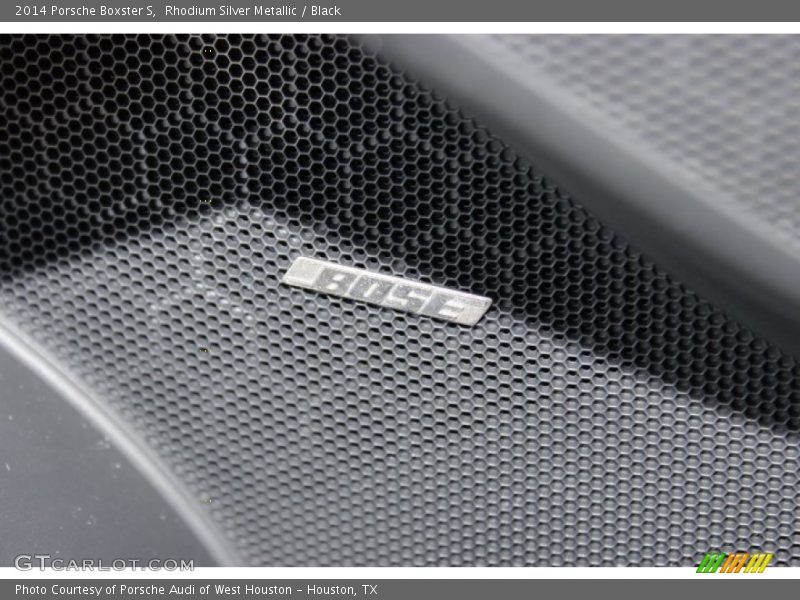 Audio System of 2014 Boxster S